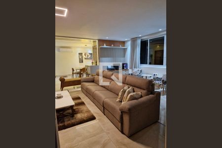 Sala de apartamento à venda com 4 quartos, 215m² em Loteamento Alphaville Campinas, Campinas