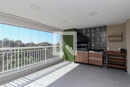 Varanda gourmet de apartamento à venda com 3 quartos, 96m² em Vila Leonor, São Paulo