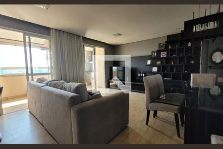 Sala de apartamento à venda com 2 quartos, 78m² em Campestre, Santo André