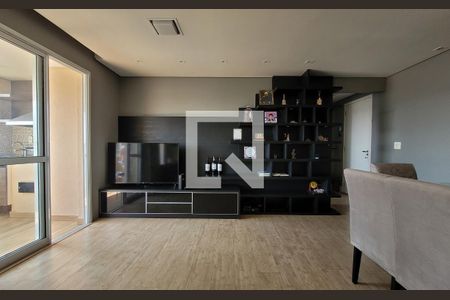 Sala de apartamento à venda com 2 quartos, 78m² em Campestre, Santo André