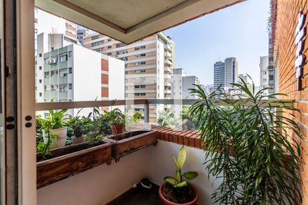 Sacada de apartamento à venda com 1 quarto, 67m² em Jardim Paulista, São Paulo