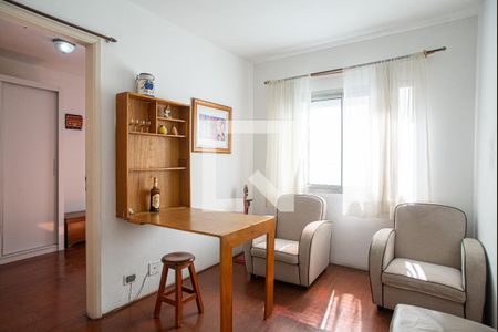 Sala de apartamento à venda com 1 quarto, 32m² em Bela Vista, São Paulo