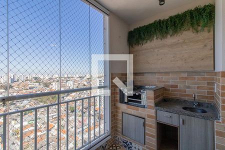 Varanda Gourmet de apartamento para alugar com 3 quartos, 77m² em Jardim Flor da Montanha, Guarulhos