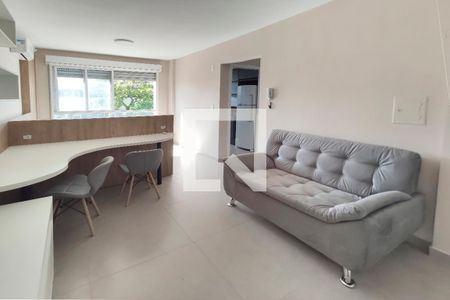 Sala de apartamento para alugar com 1 quarto, 54m² em Centro, São Leopoldo