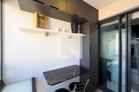 Varanda de kitnet/studio para alugar com 1 quarto, 22m² em Vila Mariana, São Paulo