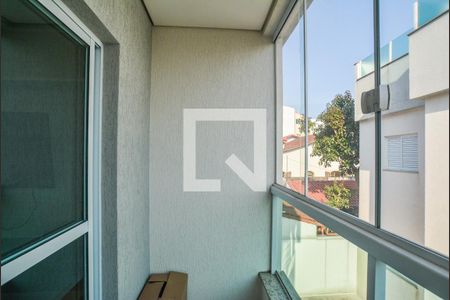 Varanda da Sala de apartamento à venda com 3 quartos, 142m² em Parque das Nações, Santo André