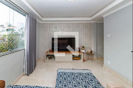 Sala de apartamento à venda com 2 quartos, 75m² em Vila Paris, Belo Horizonte