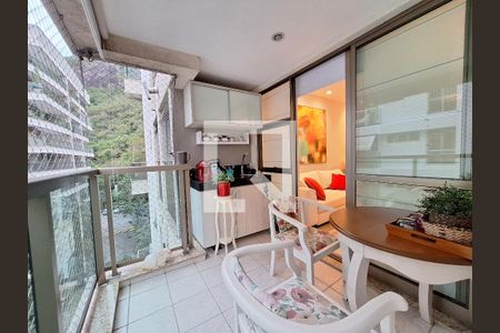 Varanda de apartamento à venda com 2 quartos, 78m² em Botafogo, Rio de Janeiro