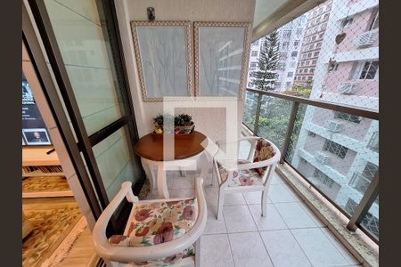 Varanda de apartamento à venda com 2 quartos, 78m² em Botafogo, Rio de Janeiro