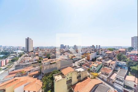 Vista da Varanda Gourmet de apartamento à venda com 2 quartos, 69m² em Vila Humaita, Santo André