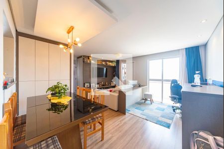 Sala de apartamento à venda com 2 quartos, 69m² em Vila Humaita, Santo André