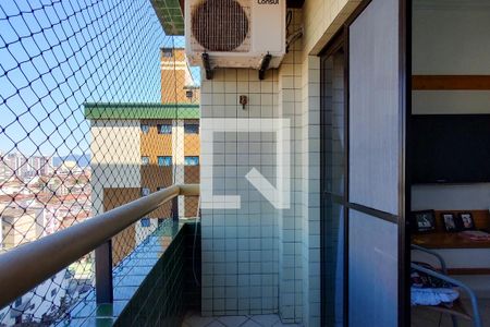 Sacada de apartamento para alugar com 1 quarto, 56m² em Vila Tupi, Praia Grande