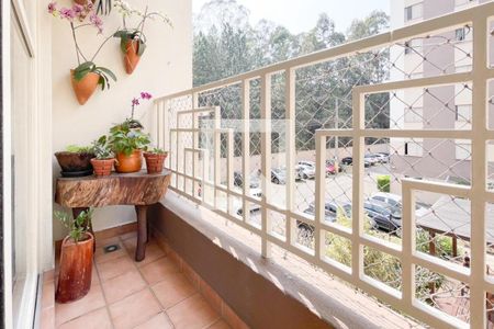 Sacada de apartamento à venda com 3 quartos, 65m² em Baeta Neves, São Bernardo do Campo