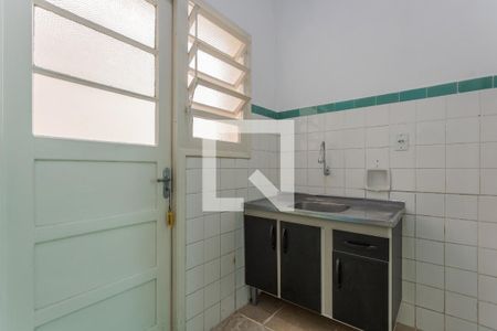 Cozinha de kitnet/studio para alugar com 1 quarto, 29m² em Floresta, Porto Alegre