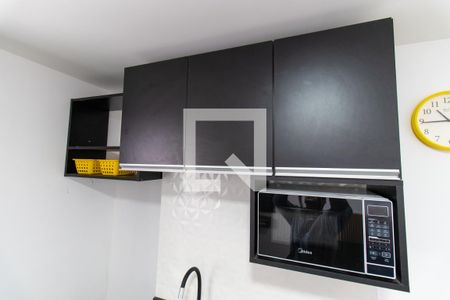 Cozinha de kitnet/studio para alugar com 1 quarto, 17m² em Alto Tarumã, Pinhaiss