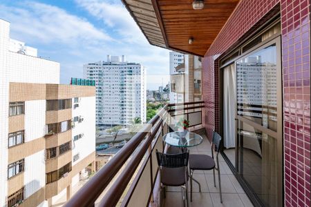 Varanda da Sala 1 de apartamento à venda com 3 quartos, 247m² em Buritis, Belo Horizonte