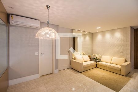 Sala  de apartamento à venda com 3 quartos, 123m² em Tamboré, Santana de Parnaíba