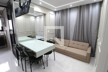 Sala/Cozinha de kitnet/studio para alugar com 2 quartos, 40m² em Moema, São Paulo