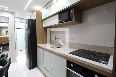 Sala/Cozinha de kitnet/studio para alugar com 2 quartos, 40m² em Moema, São Paulo