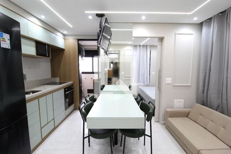 Sala/Cozinha de kitnet/studio para alugar com 2 quartos, 40m² em Moema, São Paulo