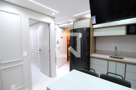 Sala/Cozinha de kitnet/studio para alugar com 2 quartos, 40m² em Moema, São Paulo