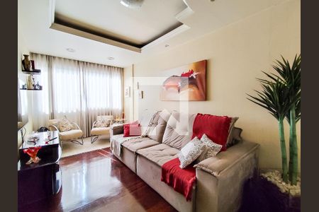 Sala de apartamento à venda com 3 quartos, 88m² em Silveira, Belo Horizonte