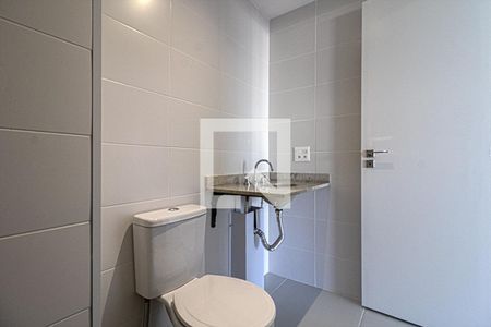 banheiro de apartamento à venda com 1 quarto, 28m² em Vila Gumercindo, São Paulo