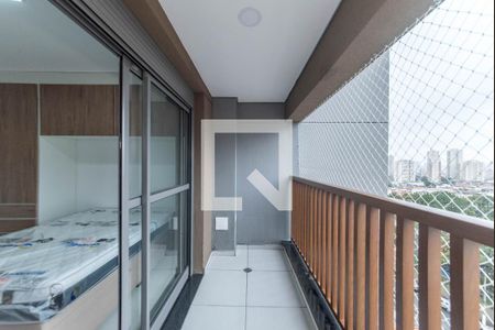 Varanda de kitnet/studio à venda com 1 quarto, 28m² em Vila Gumercindo, São Paulo