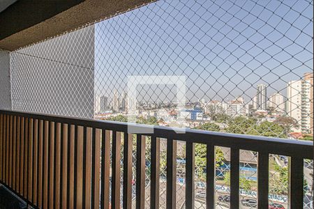 sacada de apartamento à venda com 1 quarto, 28m² em Vila Gumercindo, São Paulo