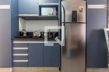 Cozinha de apartamento para alugar com 1 quarto, 32m² em Pinheiros, São Paulo