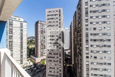 Vista da Varanda de apartamento à venda com 1 quarto, 48m² em Alphaville Empresarial, Barueri