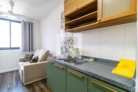 Sala/Cozinha de apartamento para alugar com 1 quarto, 24m² em Butantã, São Paulo