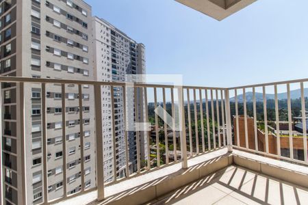 Varanda de apartamento à venda com 1 quarto, 48m² em Alphaville Empresarial, Barueri