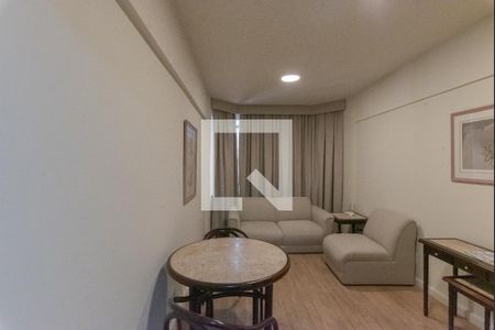 Sala de apartamento à venda com 1 quarto, 40m² em Centro, Campinas