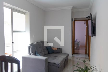 Sala de apartamento à venda com 3 quartos, 92m² em Alto Caiçaras, Belo Horizonte