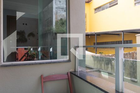 Sacada de apartamento à venda com 3 quartos, 92m² em Alto Caiçaras, Belo Horizonte