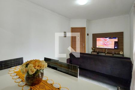 Sala de apartamento à venda com 2 quartos, 89m² em Caiçara, Praia Grande