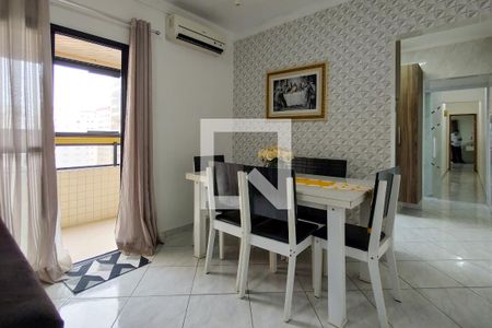 Sala de apartamento para alugar com 2 quartos, 89m² em Caiçara, Praia Grande