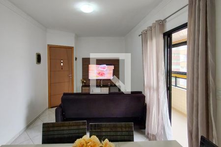 Sala de apartamento à venda com 2 quartos, 89m² em Caiçara, Praia Grande