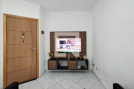 Sala de apartamento para alugar com 2 quartos, 89m² em Caiçara, Praia Grande