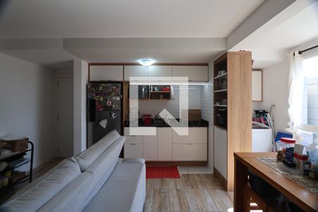 Sala/Cozinha de apartamento à venda com 2 quartos, 50m² em Estância Velha, Canoas