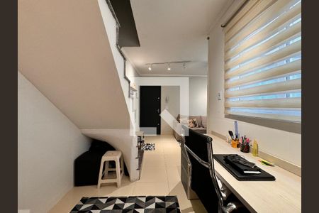 Sala de apartamento à venda com 2 quartos, 98m² em Vila Linda, Santo André