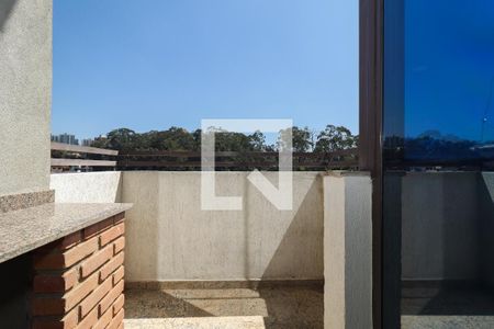 Varanda da Sala de apartamento para alugar com 1 quarto, 82m² em Paraíso do Morumbi, São Paulo