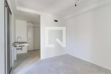 Sala/Quarto de kitnet/studio à venda com 1 quarto, 56m² em Brooklin Paulista, São Paulo