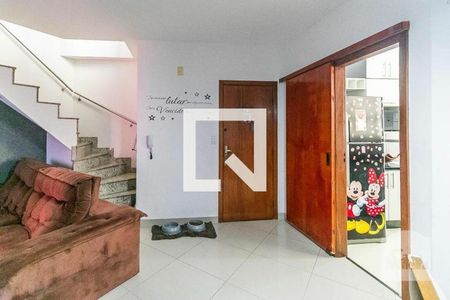 Sala de apartamento à venda com 3 quartos, 110m² em Castelo, Belo Horizonte