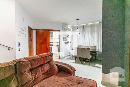 Sala de apartamento à venda com 3 quartos, 110m² em Castelo, Belo Horizonte