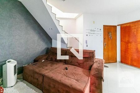 sala de apartamento à venda com 3 quartos, 110m² em Castelo, Belo Horizonte