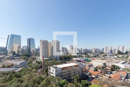 Vista da Sala de apartamento para alugar com 2 quartos, 34m² em Santo Amaro, São Paulo