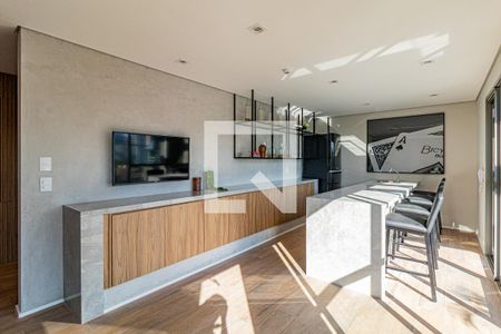 Área comum - Área giurmet de kitnet/studio para alugar com 1 quarto, 24m² em Butantã, São Paulo