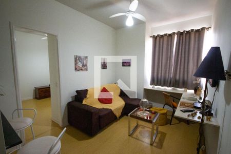 Sala de apartamento para alugar com 1 quarto, 45m² em Vila Amelia, Ribeirão Preto